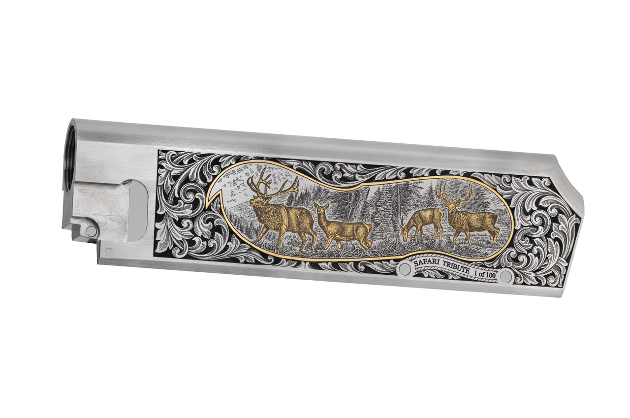 Browning BAR Safari Tribute Handguard – .30-06 Springfield, 22-Inch, Engraved Silver Finish