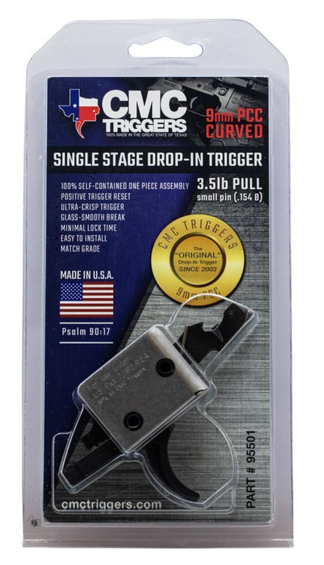 CMC Triggers PCC Single Stage Curved Bow PCC Single Stage Curved Bow AR-15/AR-10