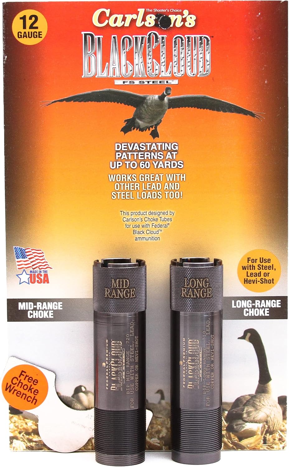 Carlsons Black Cloud Brwnng Invector Plus 12 Ga Long Range