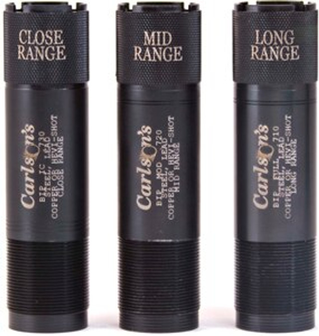 Carlsons Delta Waterfowl 12 Ga Set- C, M, Long Range, Browning Invector