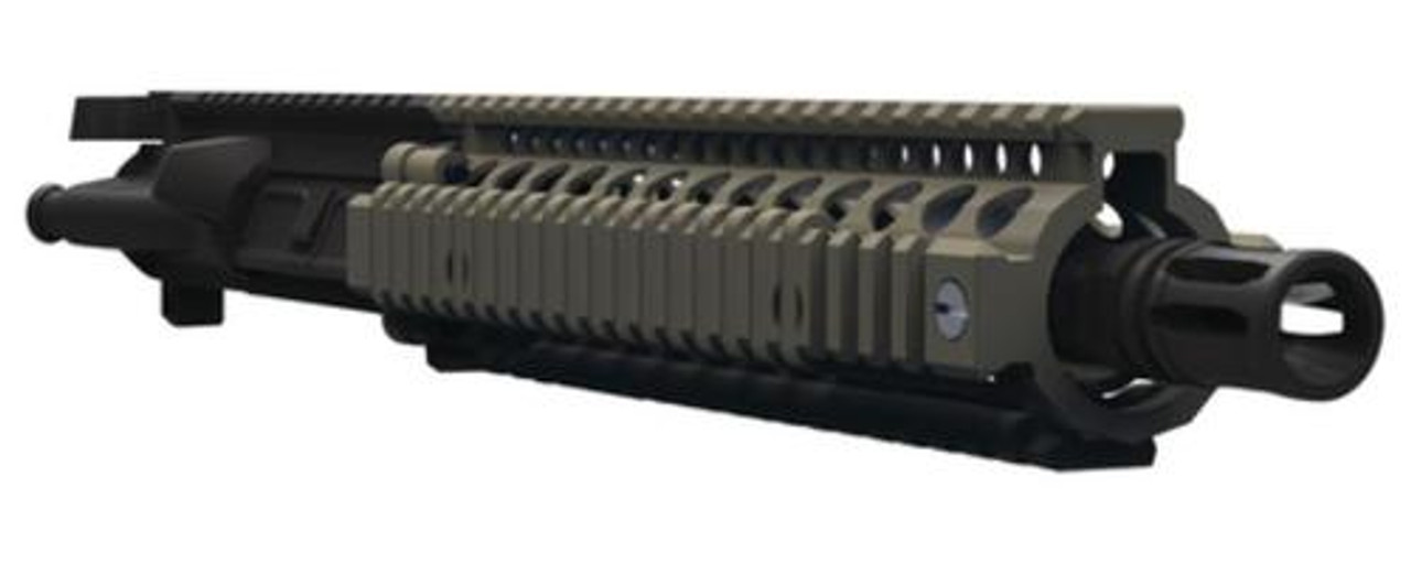 Daniel Defense Complete Upper Receiver, MK18 URG, 556NATO, 10.3 Hammer Forged Barrel, 1:7 Twist, Flat Top Receiver Flat Dark Earth