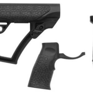 Daniel Defense Furniture Kit – Black Buttstock, Pistol Grip & Vertical Foregrip Combo for AR-15