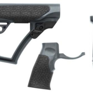 Daniel Defense Furniture Kit – Tornado Gray Buttstock, Pistol Grip & Vertical Foregrip Combo for AR-15