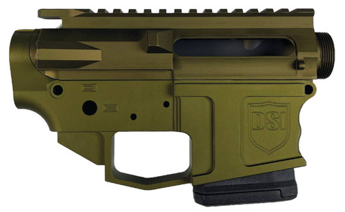 Dark Storm DS-15 Billet Receiver Set – AR-15 Multi-Caliber | OD Green | Precision-Matched Upper & Lower