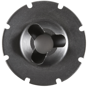 Dead Air Armament Front Cap, Fits Dead Air Sandman Pyro, 5.56mm Black