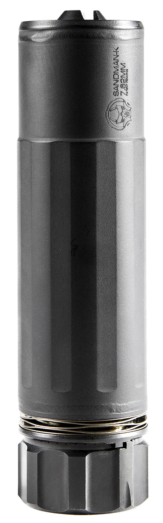 Dead Air Armament Front Cap, Fits Dead Air Sandman Pyro, 5.56mm Black