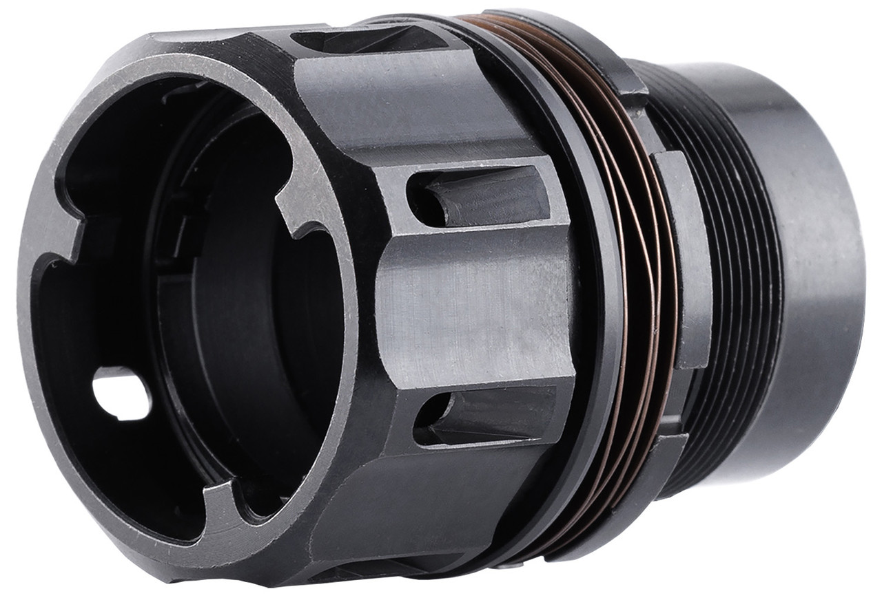 Dead Air KeyMicro Adapter Black Nitride 17-4 Stainless Steel