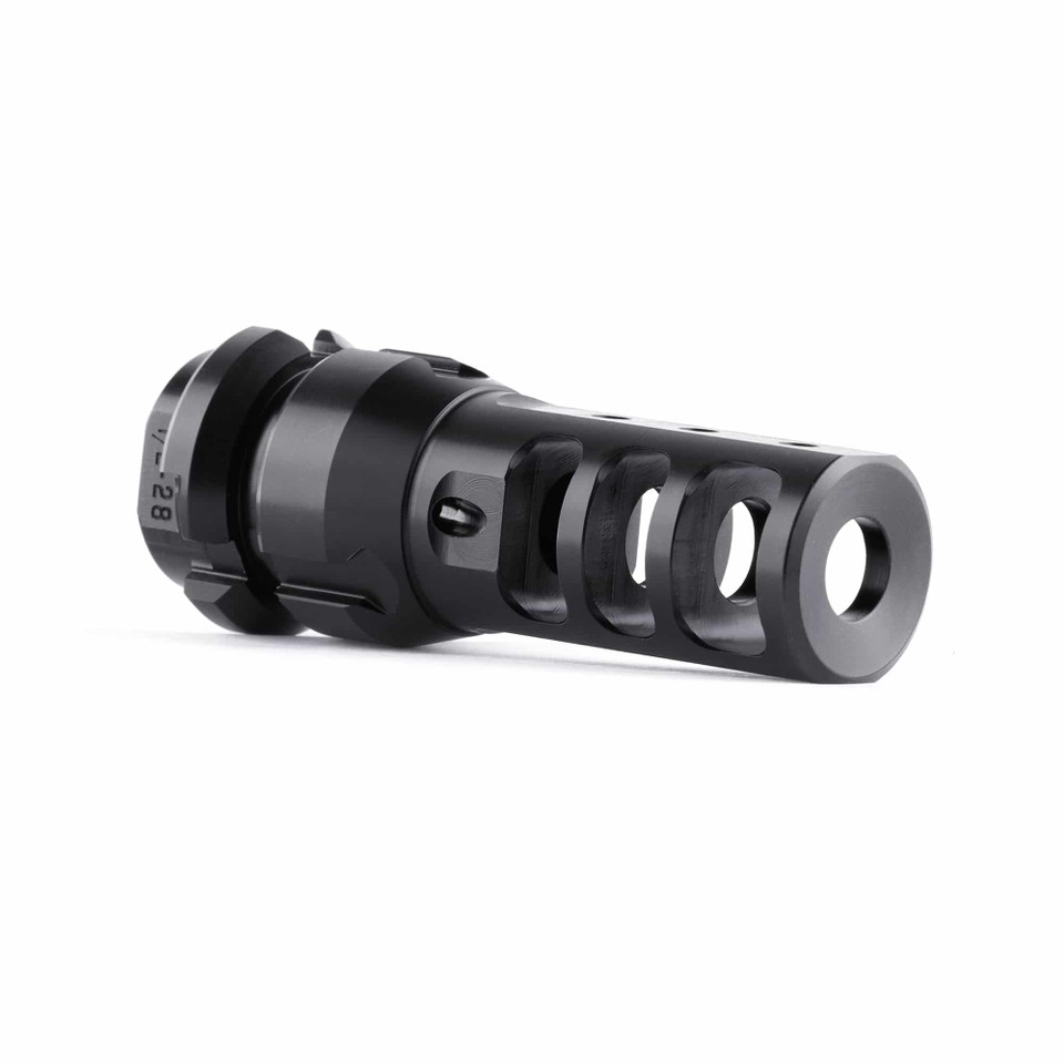 Dead Air KeyMount Muzzle Brake – 5/8x24 TPI, 2.6 OAL, Suppressor Ready