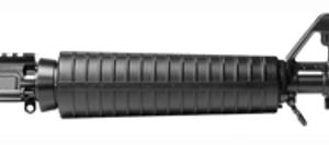 Del-Ton Complete AR-15 Upper Receiver – .223/5.56 NATO, 16" Heavy Barrel, Flat Top, A2 Flash Hider, Mil-Spec Forged Upper