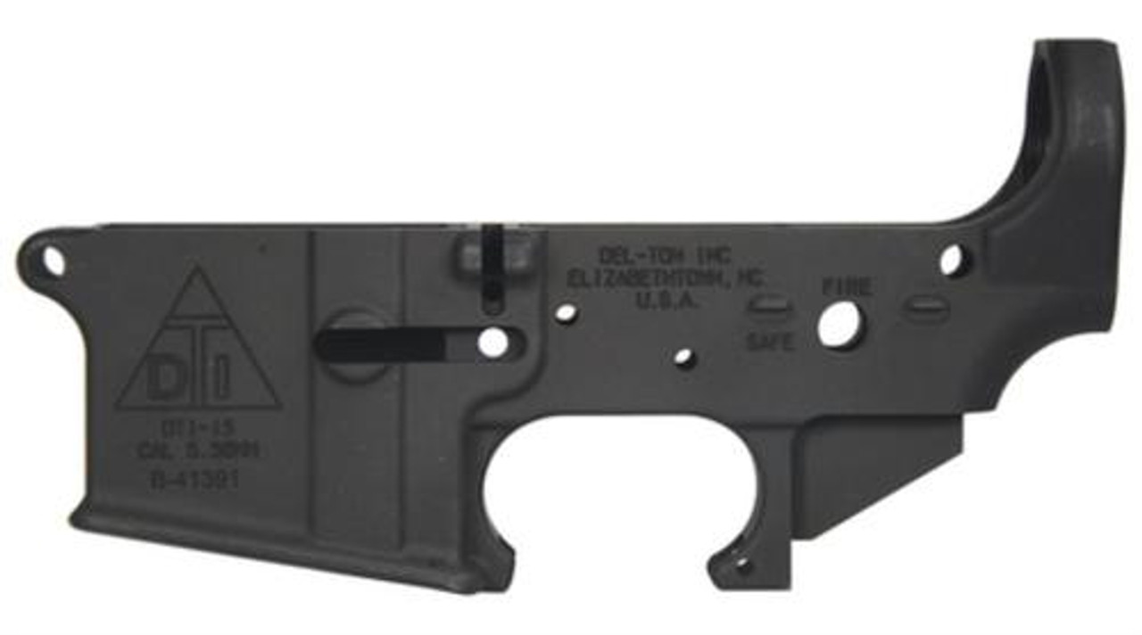 Del‑Ton AR‑15 Stripped Lower Receiver – 5.56 NATO Compatible