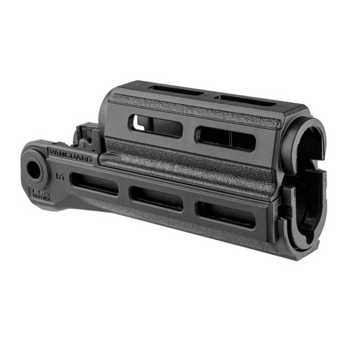 FAB Defense Vanguard AK Handguard – Black | Lightweight M-LOK Rail System for AK-47/AKM Rifles
