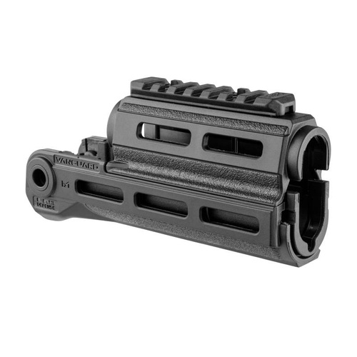 FAB Defense Vanguard AK Handguard – Black | Lightweight M-LOK Rail System for AK-47/AKM Rifles