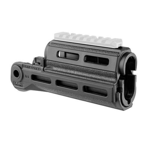 FAB Defense Vanguard AK Handguard – Black | Lightweight M-LOK Rail System for AK-47/AKM Rifles