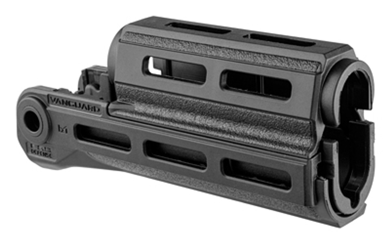 FAB Defense Vanguard AK Handguard – Black | Lightweight M-LOK Rail System for AK-47/AKM Rifles