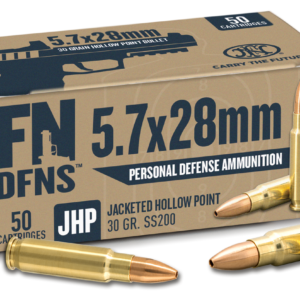 FN SS200 5.7x28mm 30gr, Jacketed Hollow Point 50rd