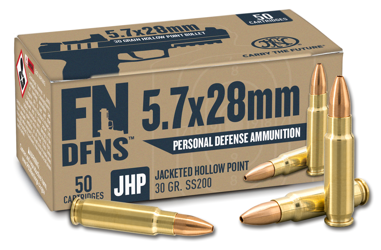 FN SS200 5.7x28mm 30gr, Jacketed Hollow Point 50rd