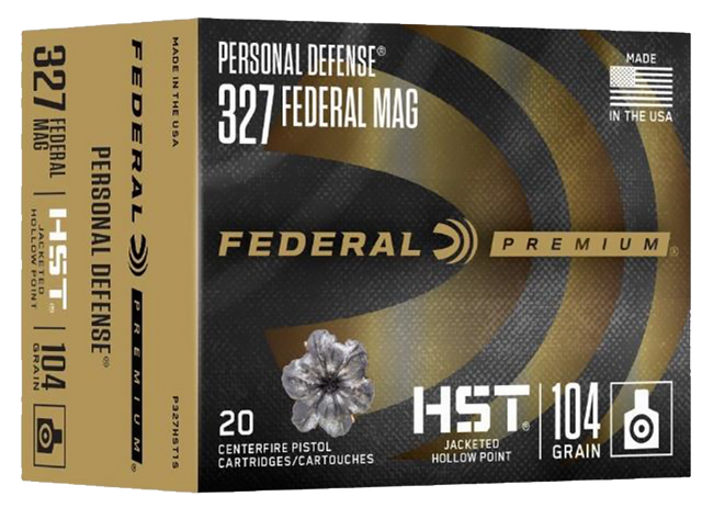 Federal Personal Defense 327 Federal Magnum 104gr, Jacketed Hollow Point 20rd
