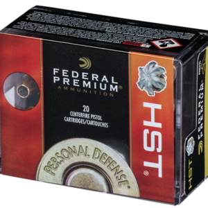 Federal Personal Defense 9mm 147gr, Jacketed Hollow Point 20rd