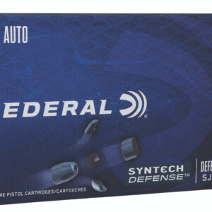 Federal Syntech Defense 45 ACP 205gr, Semi-Jacketed Hollow Point 50rd