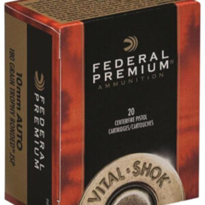 Federal Vital-Shok 10mm 180gr, Trophy Bonded JSP 20rd
