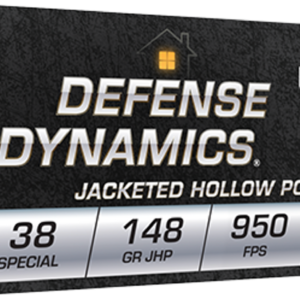Fiocchi Defense Dynamics 38 Special 148gr, Jacketed Hollow Point 50rd