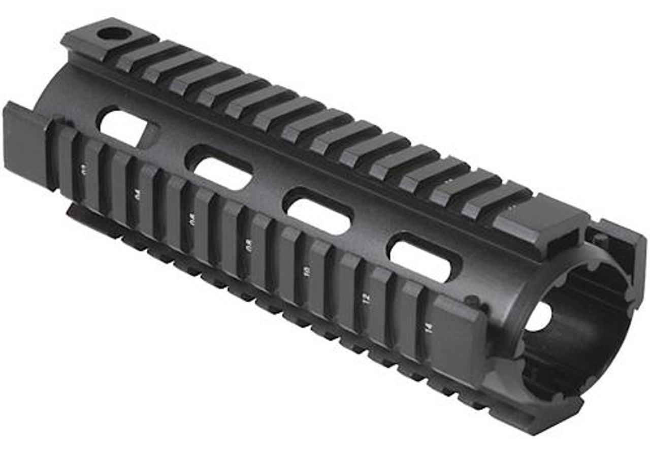 Firefield Quad Rail M4 6 Aluminum Black