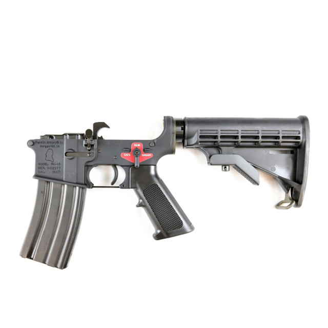 Franklin Armory BFSIII Equipped M4 AR-15 Built Lower Receiver, 30rd