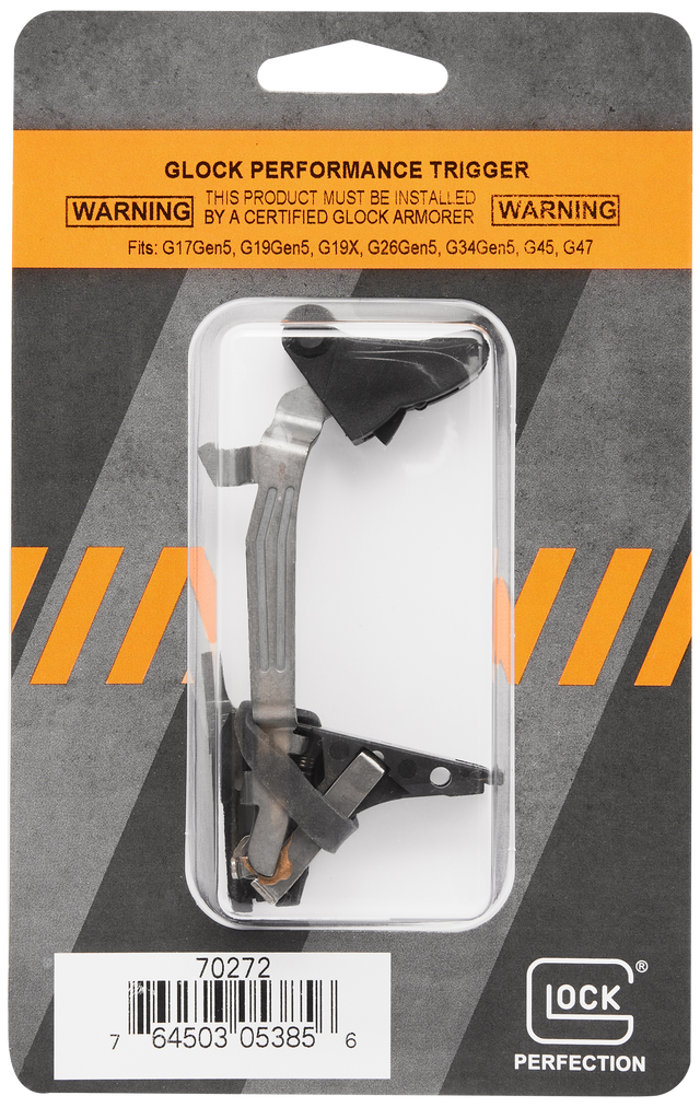 Glock Performance Trigger, Flat Faced, Includes Trigger Trigger Bar and Complete Trigger Housing,