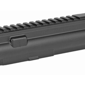 Grey Ghost Precision AR-15 Forged Upper Receiver – Stripped, Black Anodized, M4 Feedramps, No Forward Assist or Port Door, .250" Takedown Pin Holes