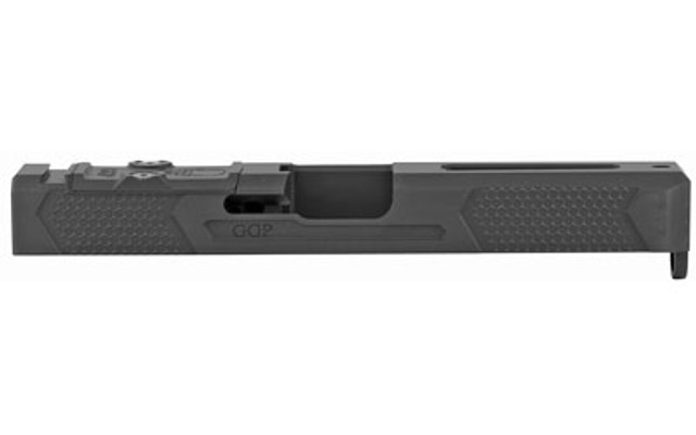 Grey Ghost Precision Stripped Slide – Glock 17 Gen3 – Dual Optic Cut – RMR & DPP Compatible