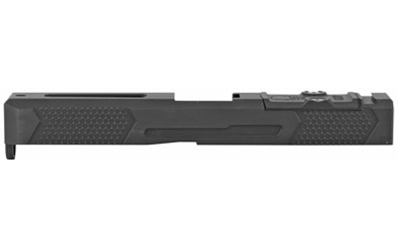 Grey Ghost Precision Stripped Slide – Glock 17 Gen3 – Dual Optic Cut – RMR & DPP Compatible