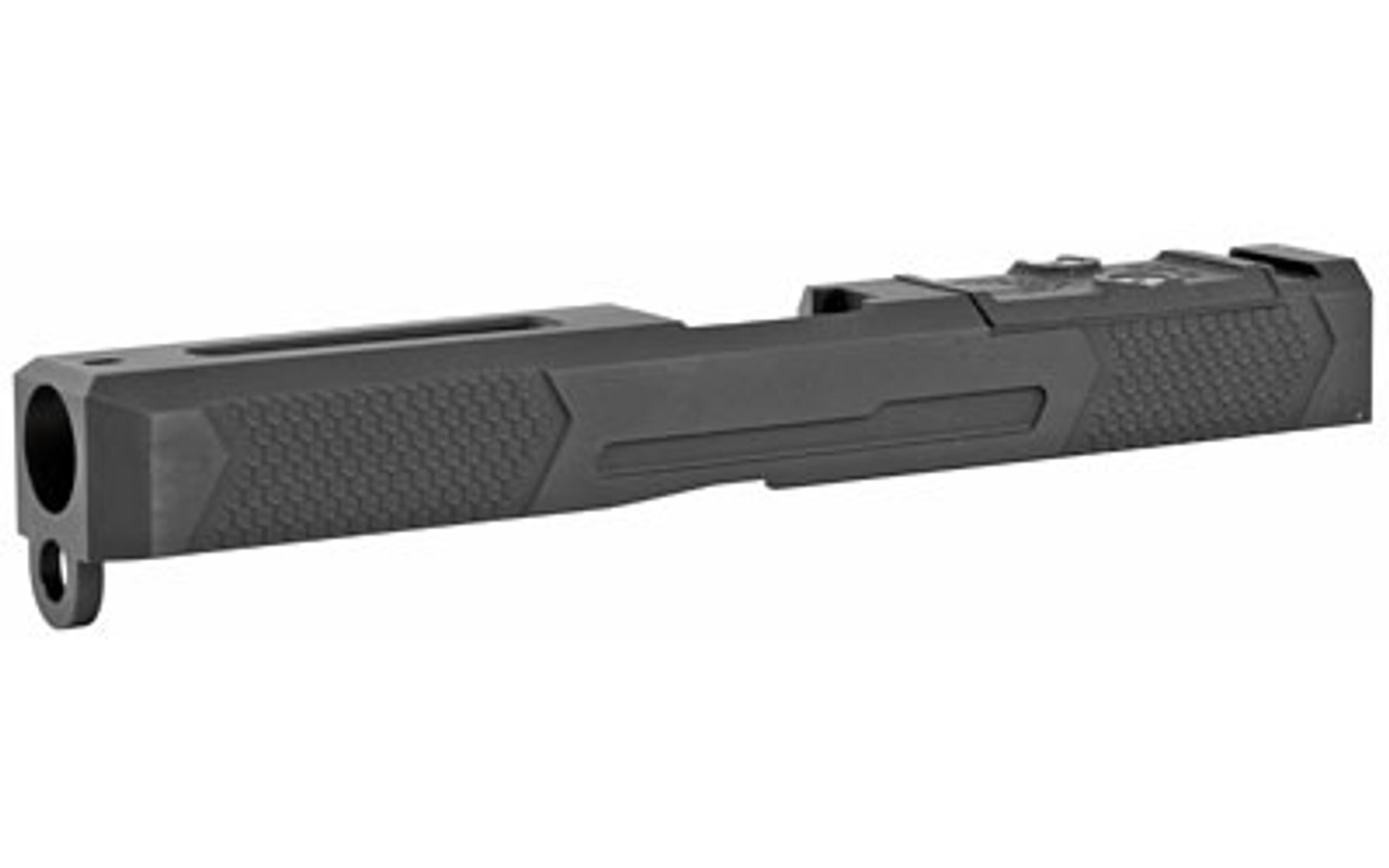 Grey Ghost Precision Stripped Slide – Glock 17 Gen3 – Dual Optic Cut – RMR & DPP Compatible