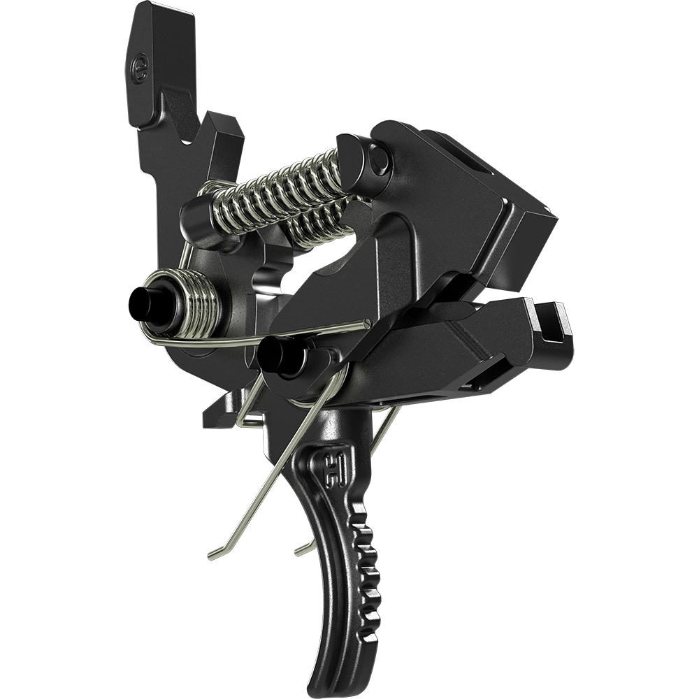Hiperfire Hipertouch Elite Trigger Assembly – AR-15/AR-10, Curved, Adjustable 2.5 & 3.5 lbs Pull Weights