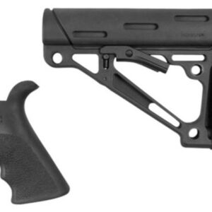 Hogue OverMolded AR-15 Kit – Pistol Grip with Beavertail + Mil-Spec Collapsible Stock