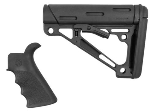Hogue OverMolded AR-15 Kit – Pistol Grip with Beavertail + Mil-Spec Collapsible Stock