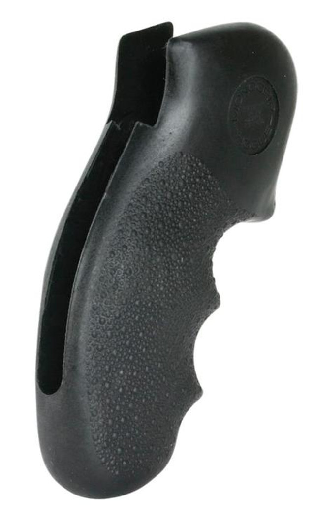 Hogue S&W K/L Frame Round Butt Nylon Grip, Finger Grooves Black