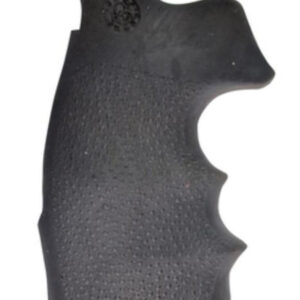 Hogue S&W N Frame Round Butt Rubber Conversion Grip, Finger Grooves