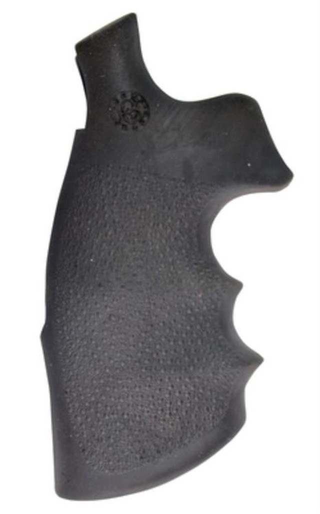 Hogue S&W N Frame Round Butt Rubber Conversion Grip, Finger Grooves