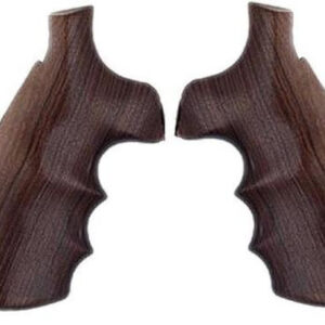Hogue S&W N Frame Square Butt Hardwood Grip, Finger Grooves Pau Ferro