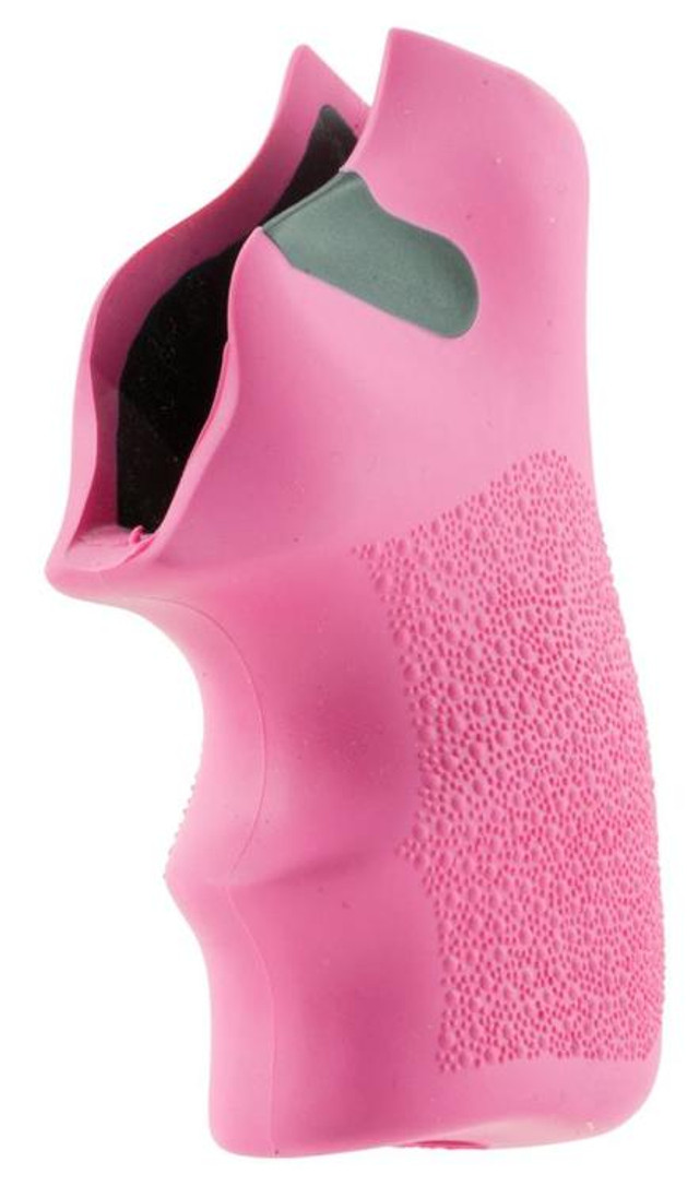 Hogue Tamer Pistol Grip Ruger LCR Textured Rubber Pink