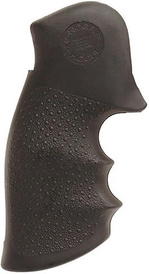 Hogue Taurus Medium & Large Frame Square Butt Grip, Finger Grooves Black