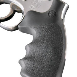 Hogue Taurus Medium & Large Frame Square Butt Grip, Finger Grooves Black