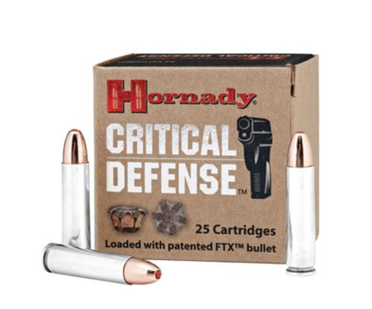 Hornady Critical Defense .30 Carbine 110gr, Flex Tip Expanding 25rd