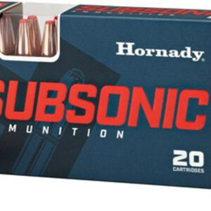 Hornady Subsonic 300 AAC Blackout Whisper 190gr, Sub-X 20rd Box
