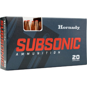 Hornady Subsonic Hunting 350 Legend 250gr, Sub-X 20Bx 10Cs