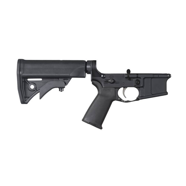 LWRC IC Complete Lower Receiver – .223 Rem/5.56x45mm NATO | LWRCI Stock & Trigger Guard | Black Finish