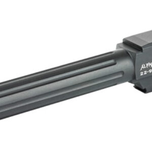 Lone Wolf AlphaWolf Barrel 9mm Glock 22-23, Nitride Coated, Fluted, Stainless