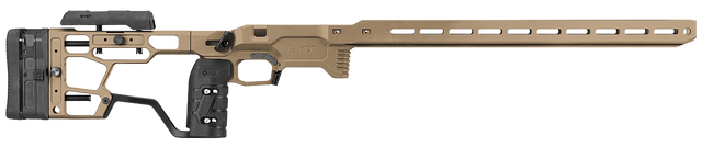 MDT ACC Elite Chassis with SRS-X Elite Stock – Flat Dark Earth Cerakote, Fits Remington 700 Short Action