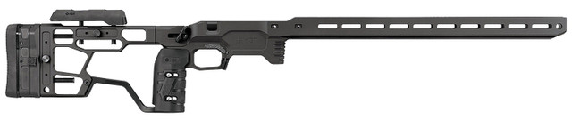 MDT ACC Elite Chassis – Black Cerakote Finish, Fits Remington 700 Short Action Rifles