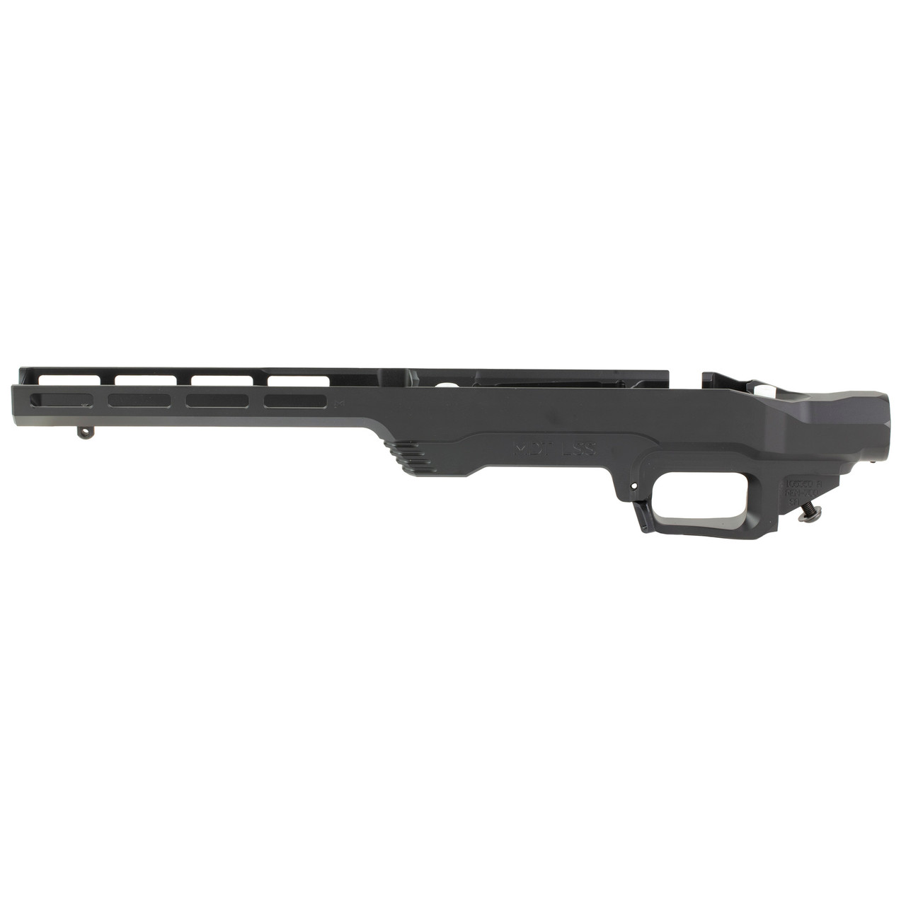 MDT LSS Gen 2 Chassis – Black, Fits Remington 700 Short Action Rifles